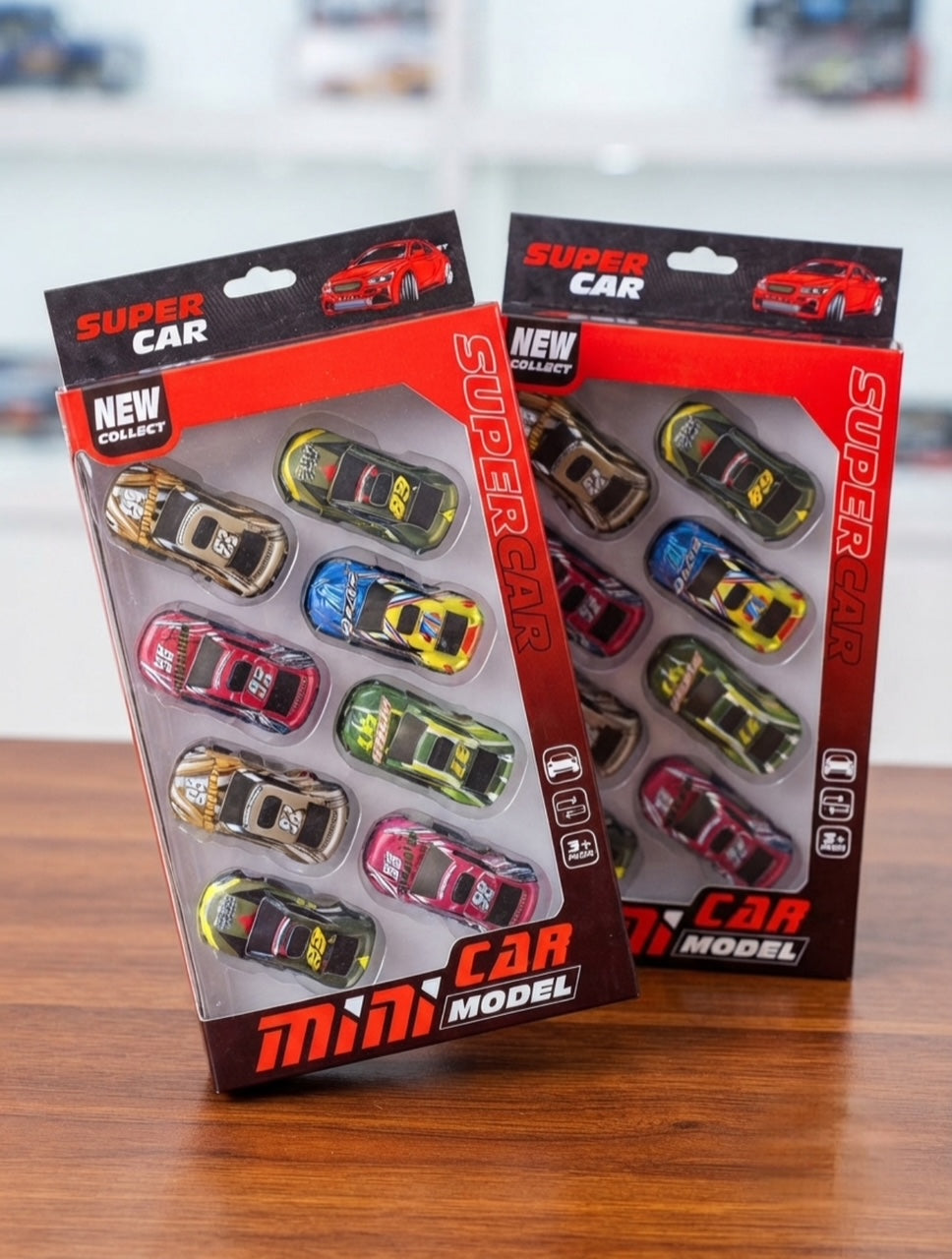 Super Mini Set Trkačkih Automobila 7+1 gratis (8 u setu)
